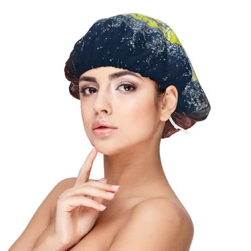Tennisball in Feuer und Wasser,Verstellbare Seiden-Haarhaube für Erwachsene, Satin-Schlafmütze, elastische Schlafhaube für Damen Tennisball in Feuer und Wasser,Verstellbare Seiden-Haarhaube für Erwachsene, Satin-Schlafmütze, elastische Schlafhaube für Damen von Tcoay