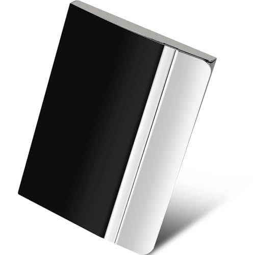 Tdaoxin große Kapazität visitenkartenetui Tasche Metall Magnetverschluss Premium Pocket visitenkarten aufbewahrung aufbewahrung für Herren & Damen von Tdaoxin