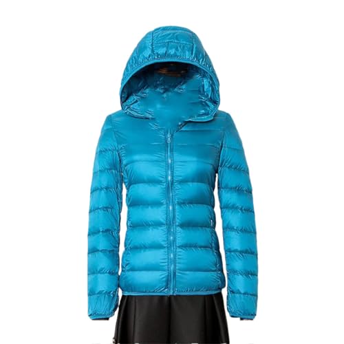 Tdvcpmkk Damen-Daunenjacke, Leichte, Warme Daunenjacke Mit Kapuze von Tdvcpmkk