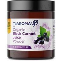 Organic Black Currant Juice Powder 125g 125g von TeAROMA