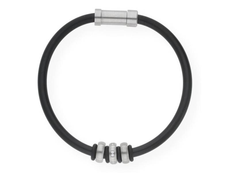 TeNo Edelstahlarmband TeNo YuKon Armband 025.0501.21 mit Brillanten (kein Set, 1-tlg., kein Set) von TeNo