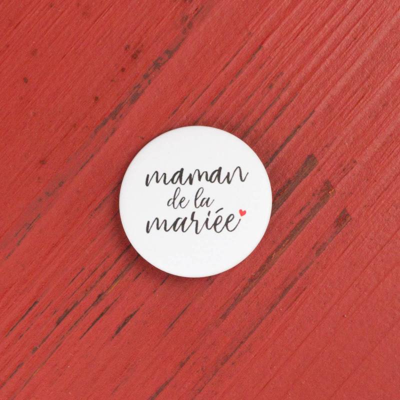 Abzeichen-Hochzeit-Mutter Der Braut von TeWhaka