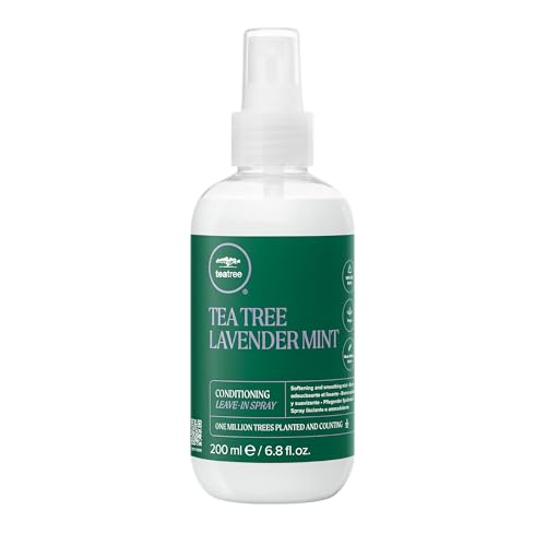 Paul Mitchell Tea Tree Lavender Mint Conditioning Leave-In Spray - Feuchtigkeits-Spray für trockenes, geschädigtes Haar, Haar-Pflege in Salon-Qualität, 200 ml von Tea Tree