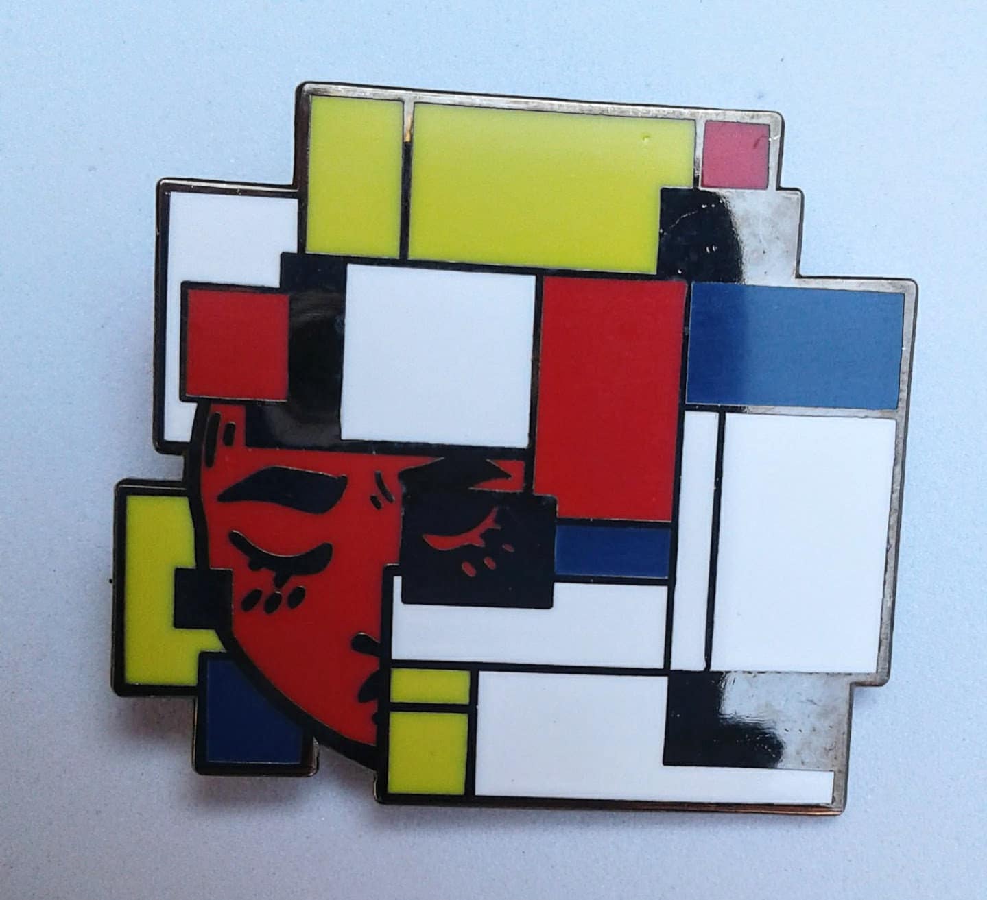 Mondrian Anstecknadel Mondrian Anstecknadel von TeaCupFrog