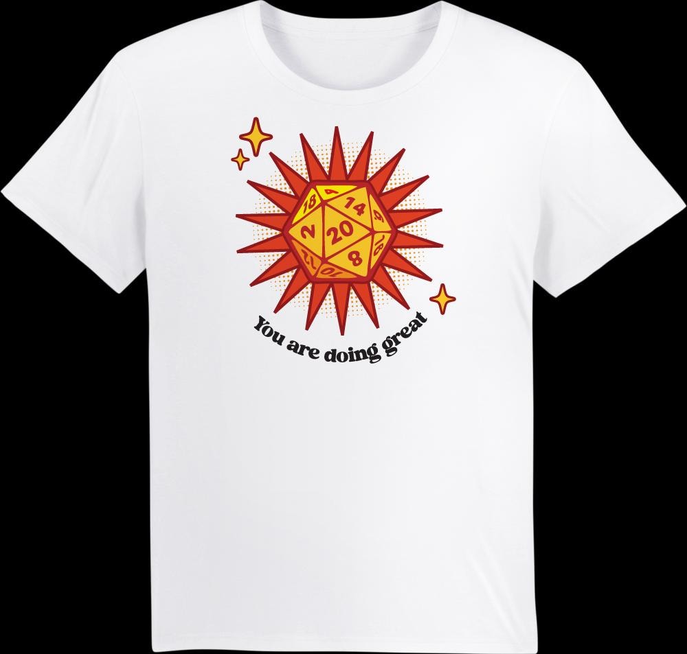 Ihr Macht Das Super D20 Ttrpg Shirt von TeaDiceShop