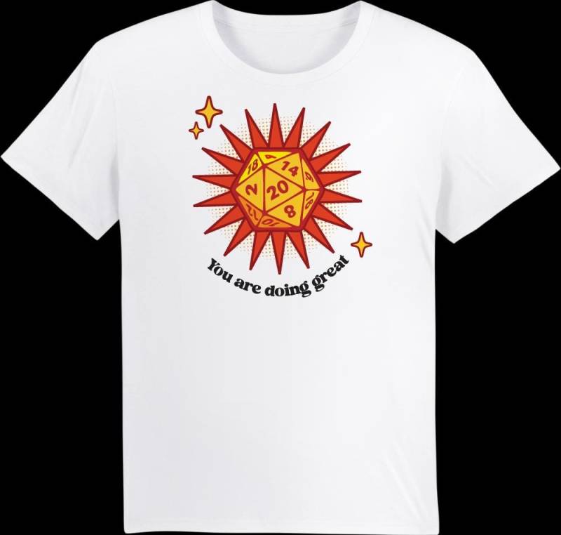 Ihr Macht Das Super D20 Ttrpg Shirt von TeaDiceShop