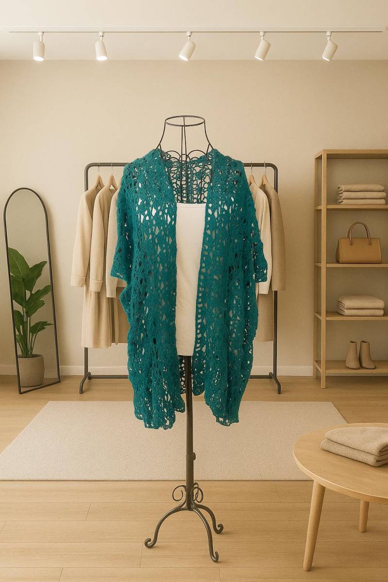 Handgemachte Häkeln Boho Strand Cover-Up - Leicht, Luftig & Mühelos Schick/M L Handgemachte Häkeln Boho Strand Cover-Up - Leicht, Luftig & Mühelos Schick/M L von TeaRexCZ