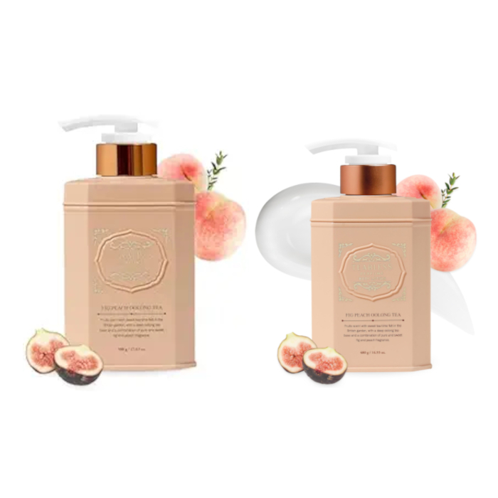 Teabless - Fig Peach Oolong Tea Body Lotion + Body Wash Set Teabless - Fig Peach Oolong Tea Body Lotion + Body Wash Set von Teabless