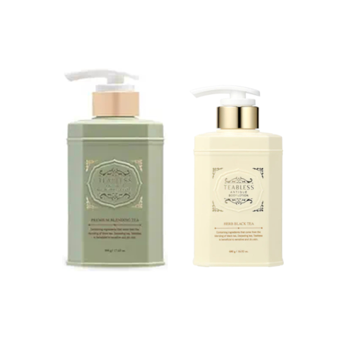 Teabless - Herb Black Tea Body Lotion + Body Wash Set Teabless - Herb Black Tea Body Lotion + Body Wash Set von Teabless