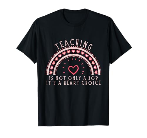 Unterrichten von Regenbogenlehrern für Schüler, Männer und Frauen T-Shirt von Teach Inspire Teacher Kids Back To School