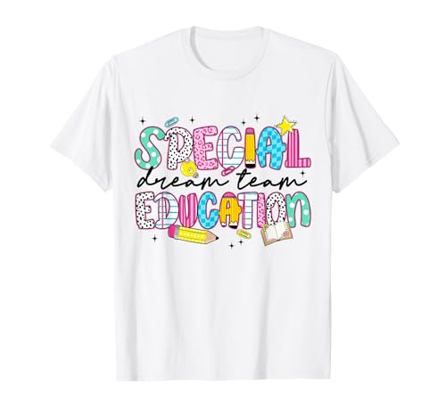 Sped Teacher Appreciation Sonderpädagogik Dream-Team Damen T-Shirt Sped Teacher Appreciation Sonderpädagogik Dream-Team Damen T-Shirt von Teacher Appreciation Teach Teacher Team Apparel