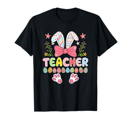 Lehrer Job Osterhase Frauen Kostüm Jagd Eier Team T-Shirt von Teacher Easter Day Costume