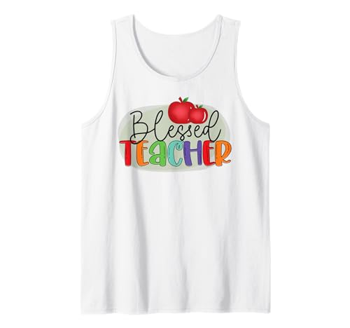 gesegnet Lehrer Lehrer Schule schüler Lehrer Frau männer Tank Top gesegnet Lehrer Lehrer Schule schüler Lehrer Frau männer Tank Top von Teacher Shopp