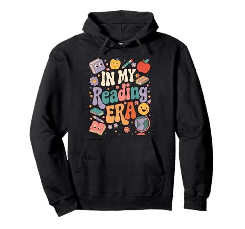 In My Reading Era Books Lovers Men Women Kids Pullover Hoodie In My Reading Era Books Lovers Men Women Kids Pullover Hoodie von Teacher Tee Library Reading Bookworm Book Day