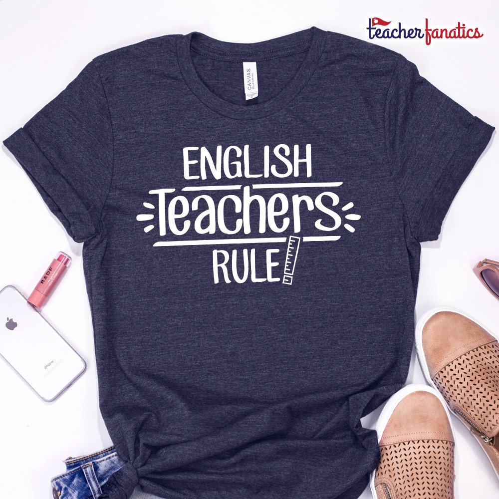 English Teacher Rule Shirt - Lustiges Geschenk Für Neue Lehrer Idee Zukünftige Studenten Erzieher, Professoren, Tutoren English Teacher Rule Shirt - Lustiges Geschenk Für Neue Lehrer Idee Zukünftige Studenten Erzieher, Professoren, Tutoren von TeacherFanatics