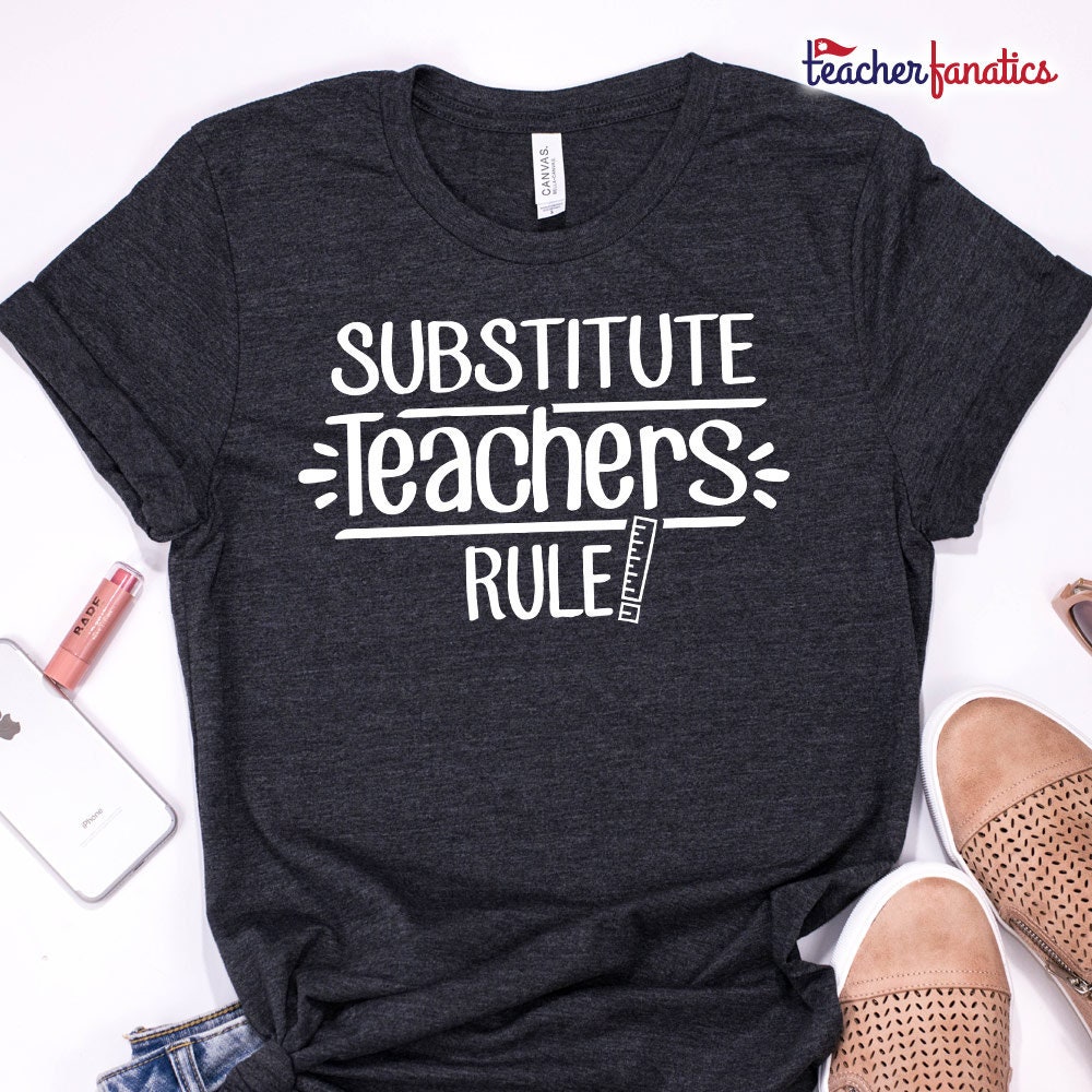 Ersatzlehrer Regel Shirt - Lustiges Neues Ausbilder Geschenk Idee Für Zukünftige Gastschüler Erzieher, Nothilfe Lehrer Ersatzlehrer Regel Shirt - Lustiges Neues Ausbilder Geschenk Idee Für Zukünftige Gastschüler Erzieher, Nothilfe Lehrer von TeacherFanatics