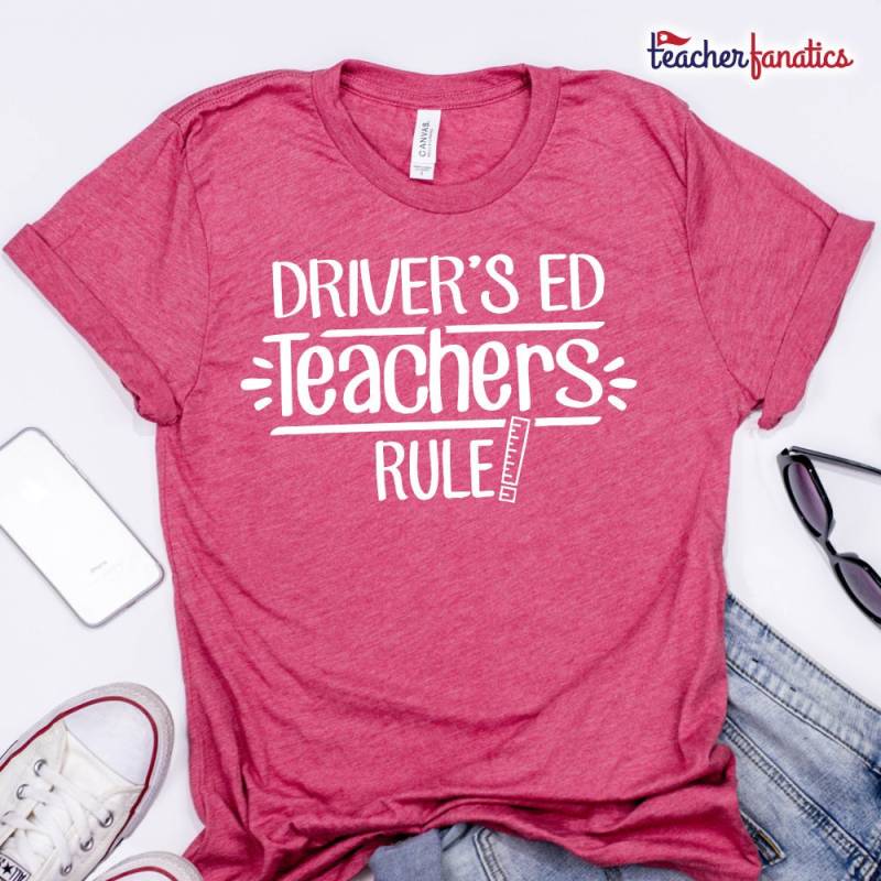 Fahrer Ed Lehrer Regel Shirt - Lustiges Neues Fahrlehrer Geschenk Idee Für Zukünftige Studenten Erzieher, Professoren, Tutoren Fahrer Ed Lehrer Regel Shirt - Lustiges Neues Fahrlehrer Geschenk Idee Für Zukünftige Studenten Erzieher, Professoren, Tutoren von TeacherFanatics