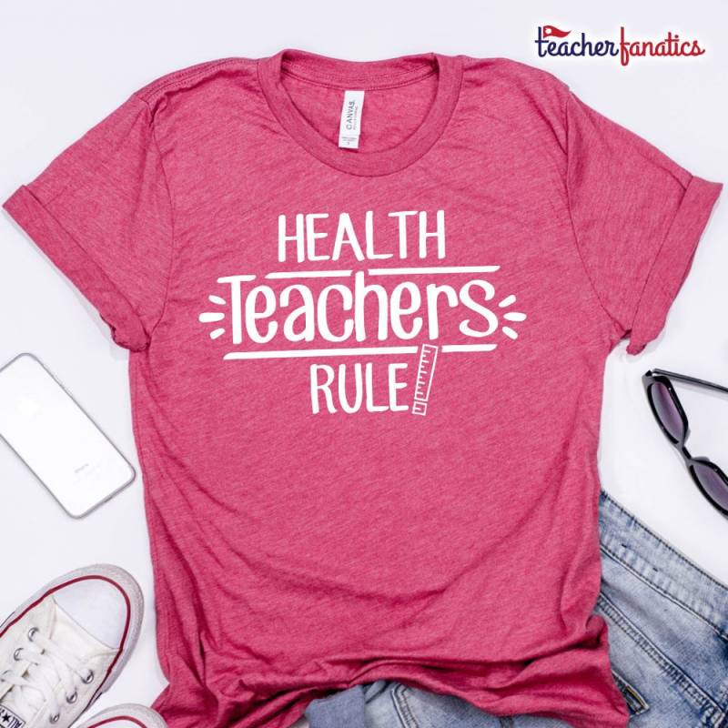 Gesundheitslehrer Regel Shirt - Lustiges Neues Geschenk Für Gesundheitswissenschaftliche Lehrer Idee Zukünftige Studenten Erzieher, Professoren Gesundheitslehrer Regel Shirt - Lustiges Neues Geschenk Für Gesundheitswissenschaftliche Lehrer Idee Zukünftige Studenten Erzieher, Professoren von TeacherFanatics