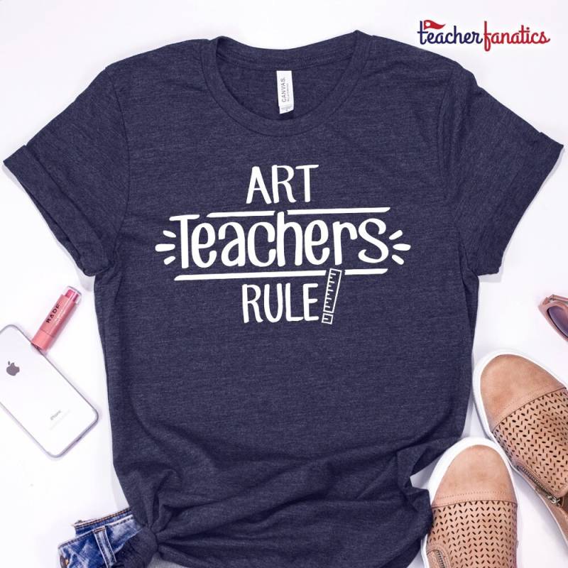 Kunstlehrer Regel Shirt - Individuelles Geschenk Lustige Lehrer Shirts Für Wertschätzung, Weihnachten, Ruhestand Kunstlehrer Regel Shirt - Individuelles Geschenk Lustige Lehrer Shirts Für Wertschätzung, Weihnachten, Ruhestand von TeacherFanatics