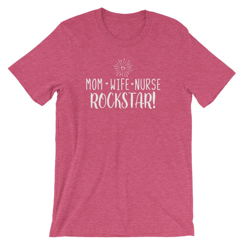 Mama Frau Krankenschwester Rockstar Shirt, Geschenk, Geschenk Für Krankenschwester, Absolvent Mama Frau Krankenschwester Rockstar Shirt, Geschenk, Geschenk Für Krankenschwester, Absolvent von TeacherFanatics