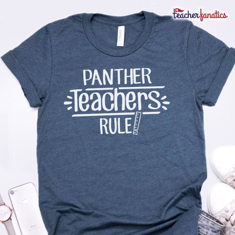 Panther Lehrer Regel Schulgeist Shirt - Lustiges Maskottchen Team T Geschenk Für Neue Lehrer, Zukünftige Ausbilder Panther Lehrer Regel Schulgeist Shirt - Lustiges Maskottchen Team T Geschenk Für Neue Lehrer, Zukünftige Ausbilder von TeacherFanatics