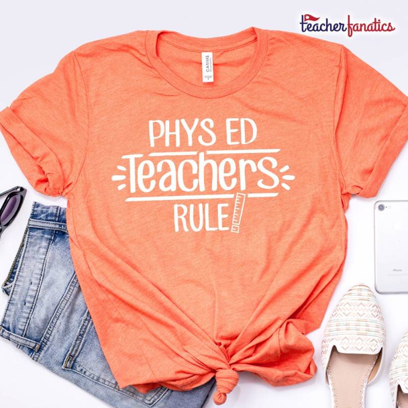 Phys Ed Lehrer Regel Shirt - Lustiges Pe Neues Ausbilder Geschenk Idee Für Zukünftige Schüler Erzieher, Sporttrainer Shirts Phys Ed Lehrer Regel Shirt - Lustiges Pe Neues Ausbilder Geschenk Idee Für Zukünftige Schüler Erzieher, Sporttrainer Shirts von TeacherFanatics