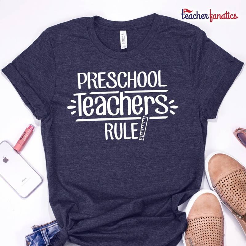 Vorschule Lehrer T-Shirt - Pre-K Crew Kita-Team T-Shirts Personalisierte Neue Kindergartenlehrer Wertschätzung Geschenk Vorschule Lehrer T-Shirt - Pre-K Crew Kita-Team T-Shirts Personalisierte Neue Kindergartenlehrer Wertschätzung Geschenk von TeacherFanatics