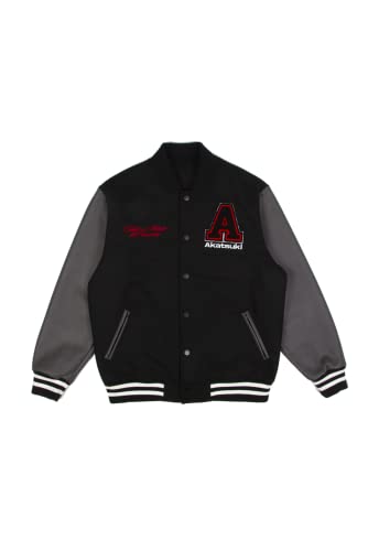 Tealer Unisex Akatsuki Jacke Varsity, Schwarz, Large von Tealer