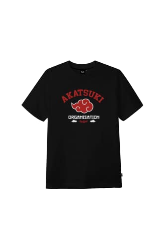 Tealer Unisex Akatsuki T-Shirt, Schwarz, L von Tealer