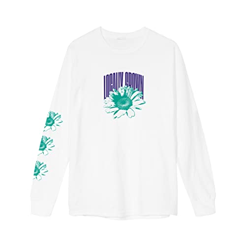 Tealer Unisex Flowers Ss23 T-Shirt, weiß, XL von Tealer