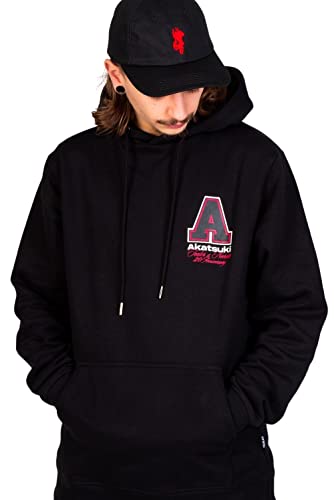 Tealer Unisex Hoodie Akatsuki Kapuzenpullover, Noir, S von Tealer