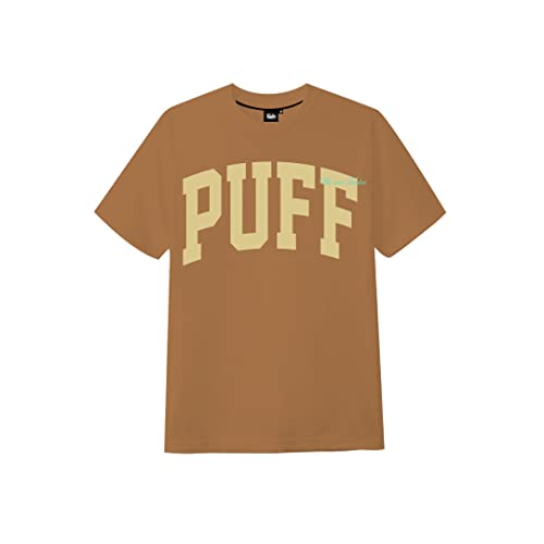 Tealer Unisex Puff Rules T-Shirt, Camel, XL von Tealer