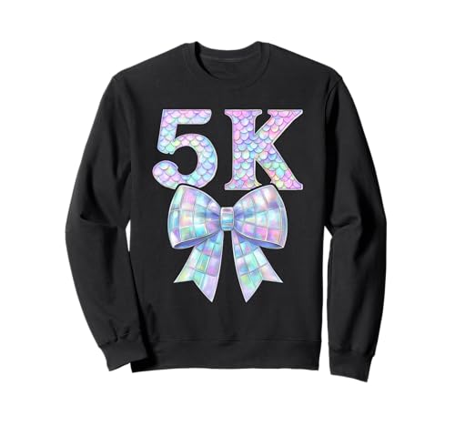 Coquette Bow 5K Teacher Team Damen Preppy Girly Girl Pre K 5 Sweatshirt von Team 5K Teacher Women Pre-K 5 Pre Kindergarten 5K