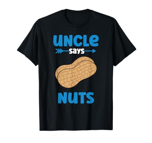 Uncle Says Nuts - Boy Gender Reveal Auntie - Team Boy T-Shirt Uncle Says Nuts - Boy Gender Reveal Auntie - Team Boy T-Shirt von Team Boy - Team Girl Gender Reveal Announcement