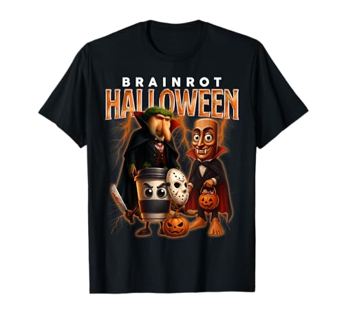 Halloween Brainrot Squad Lustiges KI-generiertes Meme Jungen Kinder T-Shirt Halloween Brainrot Squad Lustiges KI-generiertes Meme Jungen Kinder T-Shirt von Team Brainrot Halloween Costume