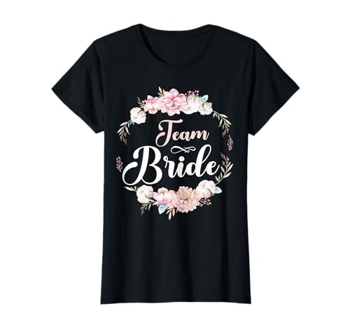 Team Bride Tshirt JGA Frauen T-Shirt Team Braut Poltern T-Shirt von Team Bride JGA T-Shirts Frauen