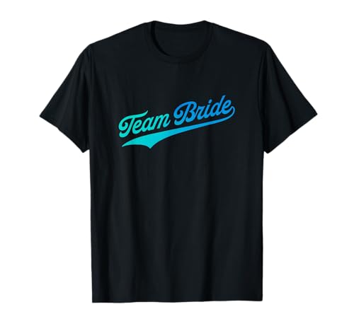 Team Bride - Team Braut Damen Unisex T-Shirt Klassisch Schwarz Kurzarm Crew-Ausschnitt S EU 3 inches Pull-On 1 Count Team Bride - Team Braut Damen Unisex T-Shirt Klassisch Schwarz Kurzarm Crew-Ausschnitt S EU 3 inches Pull-On 1 Count von Team Bride - Team Braut