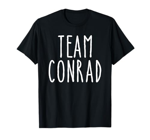 Team Conrad Retro-Blumentext für Kinder T-Shirt Team Conrad Retro-Blumentext für Kinder T-Shirt von Team Conrad Floral Cool Tee