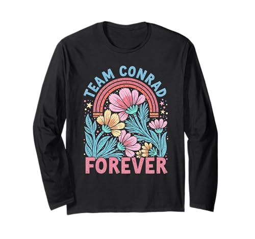 Team Conrad Forever Forever Floral Retro Groovy Kids Langarmshirt Team Conrad Forever Forever Floral Retro Groovy Kids Langarmshirt von Team Conrad Forever Forever Floral Retro tee
