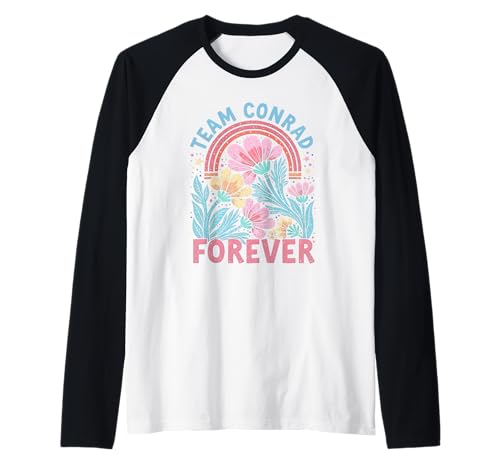 Team Conrad Forever Forever Floral Retro Groovy Kids Raglan Team Conrad Forever Forever Floral Retro Groovy Kids Raglan von Team Conrad Forever Forever Floral Retro tee