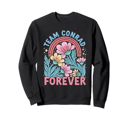 Team Conrad Forever Forever Floral Retro Groovy Kids Sweatshirt Team Conrad Forever Forever Floral Retro Groovy Kids Sweatshirt von Team Conrad Forever Forever Floral Retro tee
