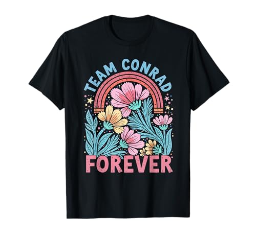 Team Conrad Forever Forever Floral Retro Groovy Kids T-Shirt Team Conrad Forever Forever Floral Retro Groovy Kids T-Shirt von Team Conrad Forever Forever Floral Retro tee