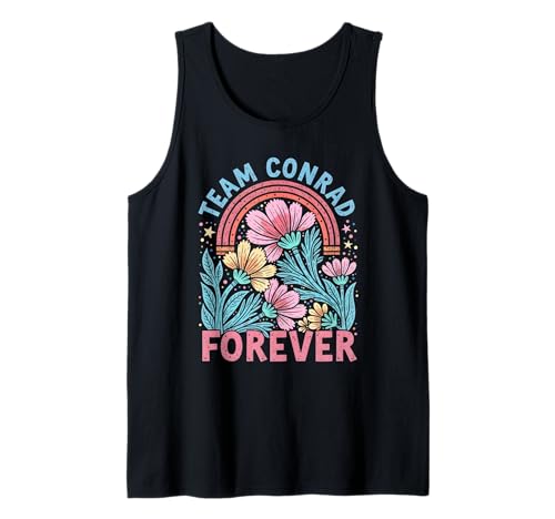 Team Conrad Forever Forever Floral Retro Groovy Kids Tank Top Team Conrad Forever Forever Floral Retro Groovy Kids Tank Top von Team Conrad Forever Forever Floral Retro tee