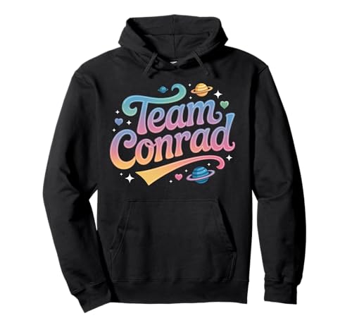 Team Conrad | Herz I Love Conrad Romantisch Sommer Herren Damen Pullover Hoodie Team Conrad | Herz I Love Conrad Romantisch Sommer Herren Damen Pullover Hoodie von Team Conrad Graphic Summer Tee Love Outfit Floral