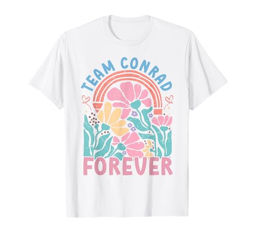 Team Conrad Forever Floral Retro Groovy für Kinder T-Shirt Team Conrad Forever Floral Retro Groovy für Kinder T-Shirt von Team Conrad Retro cooles