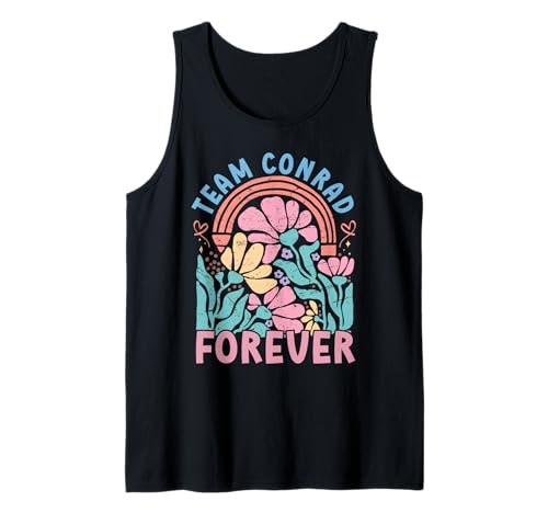 Team Conrad Forever Forever Floral Retro Groovy Kids Tank Top von Team Conrad Retro cooles