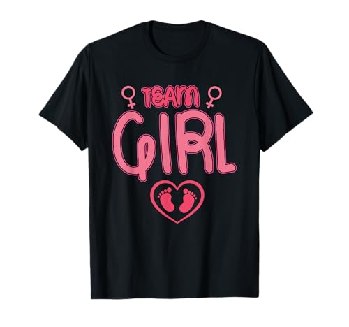 Team Girl | Gender Reveal Party | Babyparty T-Shirt von Team Girl Gender Reveal Party Baby Shower Gift