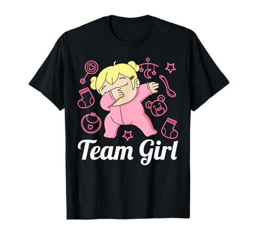 Enthüllung des Geschlechts von Team Girl T-Shirt von Team Girl Gender Reveal