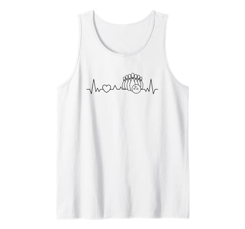 Bowling Heartbeat - Bowler Bowling Lover Herren Damen Kinder Tank Top Bowling Heartbeat - Bowler Bowling Lover Herren Damen Kinder Tank Top von Team Heartbeat Bowling Lover Man Woman Kid Bowlers