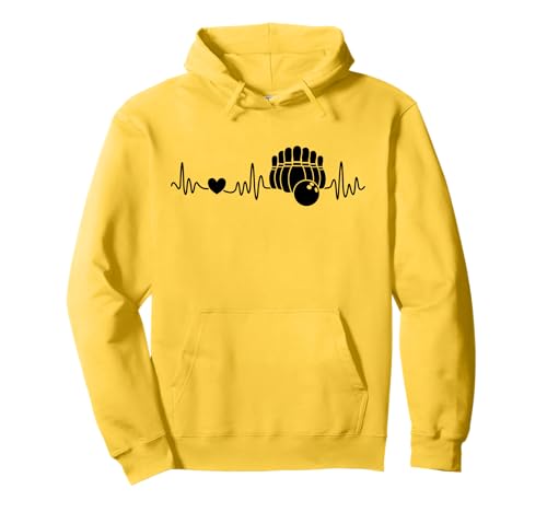 Bowling Heartbeat – Bowler Herren Damen Kinder Bowling-Liebhaber Pullover Hoodie von Team Heartbeat Bowling Lover Man Woman Kid Bowlers